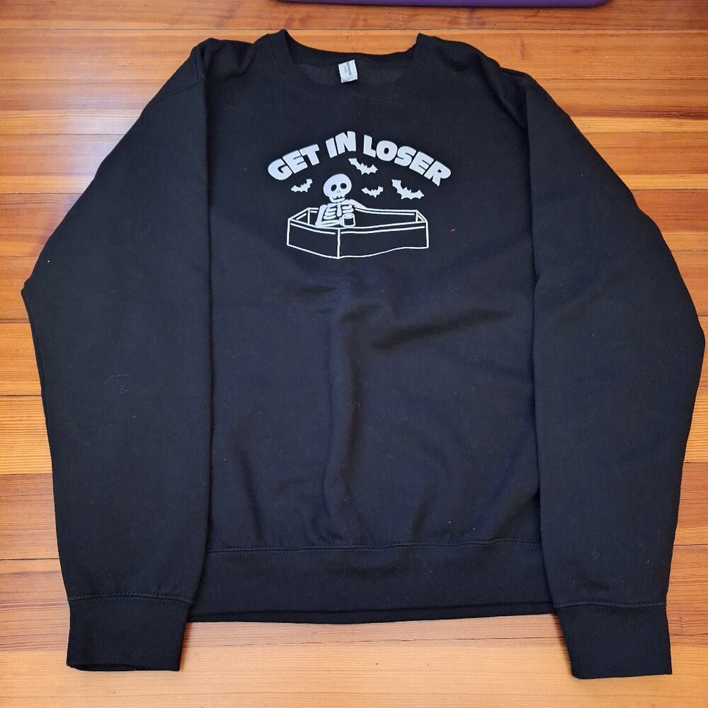 Women's dark humor sweatshirt